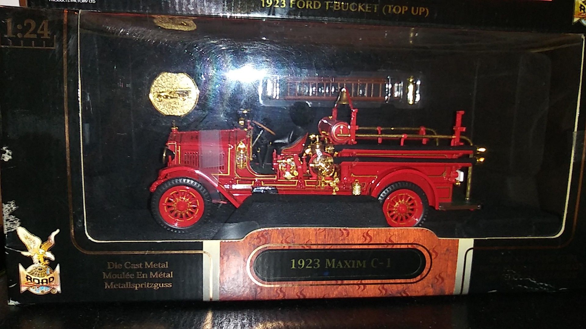 Fire truck old antique diecast car