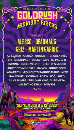 Goldrush 2026 2-Day Ticket $225