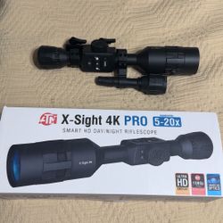 ATN X Sight 4K Pro 5-20 Day/Night Vision Scope
