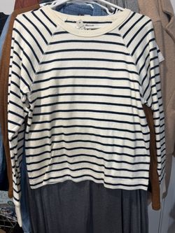 Madewell Women striped Sweater. Brand New With Tag. Size XS