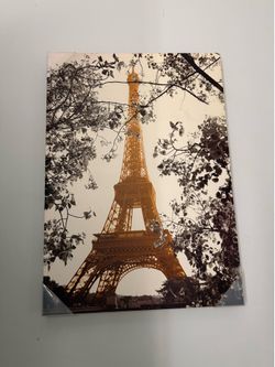 Paris Eiffel Tower Wall Art – $15
