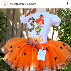Flinstones tutu outfit