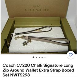 Authentic Coach Wallet