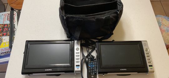 AudioVox Car DVD Player (Gets Placed Behind Driver And Passenger Headrest)