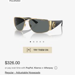 Polarized Versace Sunglasses