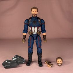 Marvel Legends Captain America (2021 Avengers: Infinity War Walmart Exclusive)