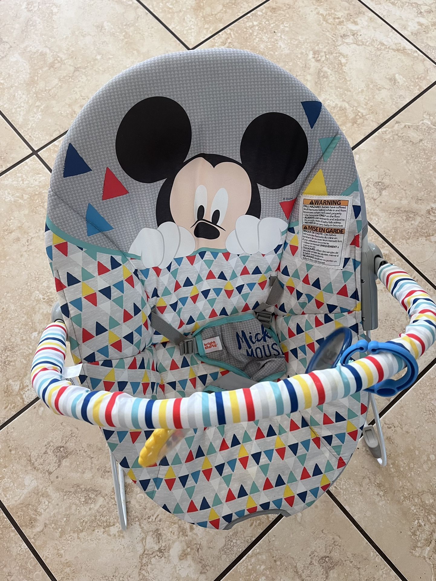Bright Stars Disney Baby Mickey Mouse Infant To Toddler Rocker Seat