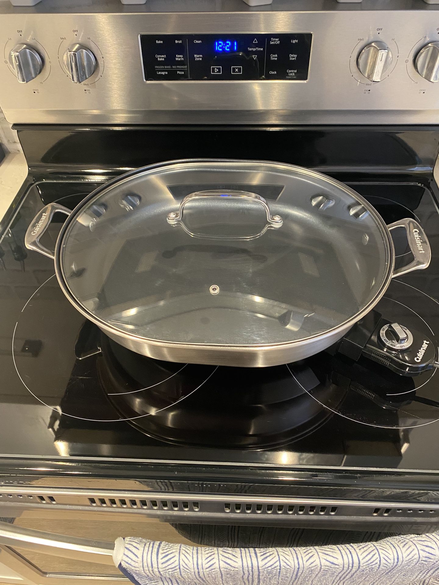 Cuisinart Nonstick Electric Skillet CSK-150 1500-Watt