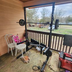 Bench With Squat Rack