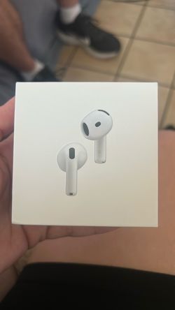 Apple AirPods 4 active noise cancellation brand new open box
