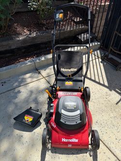 Homelite 20" 12-Amp Electric Lawn Mower 3-in-1