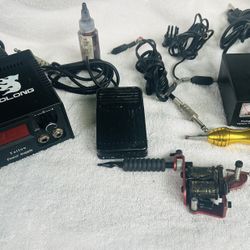 Tattoo Equipment   Power Supply, Tattoo Guns Ect  Start Your Own Business!!!!!!!