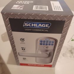 Schlage Brushed Chrome Keypad Lock. $100 Firm. Pickup In Oakdale 