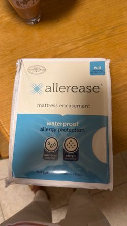 Allerease mattress encasement