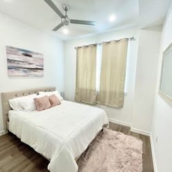 (2) Queen Size Mattresses and Frames