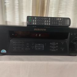 Sony STR DE185 Receiver 100 Watts With Remote 