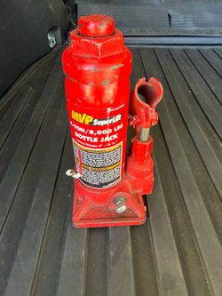 Big Red Hydraulic Welded Bottle Jack -4 Tons ( 8,000 Lbs) Capacity