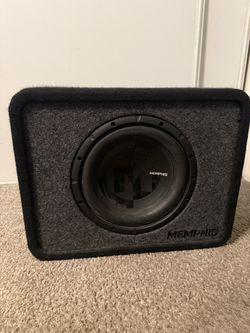 Memphis MBE10S2 Single 10” Loaded Enclosure