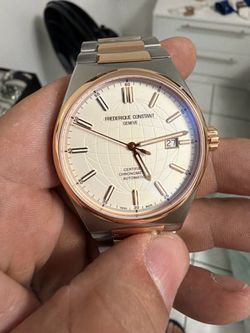 Frederique Constant Highlife Automatic Chronometer Date Two-Tone Watch Set