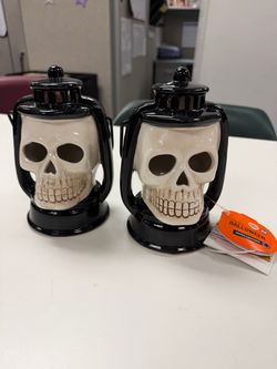 Halloween ceramic lanterns