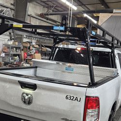 Adrian Steel Load Runner Ladder Rack System from 2023 RAM 1500 with 6.5 ft bed Fits Most