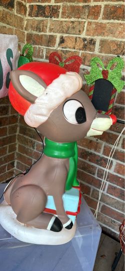 Rudolph the Red-Nosed Reindeer Blow Mold
