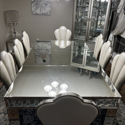 Table In China Cabinet