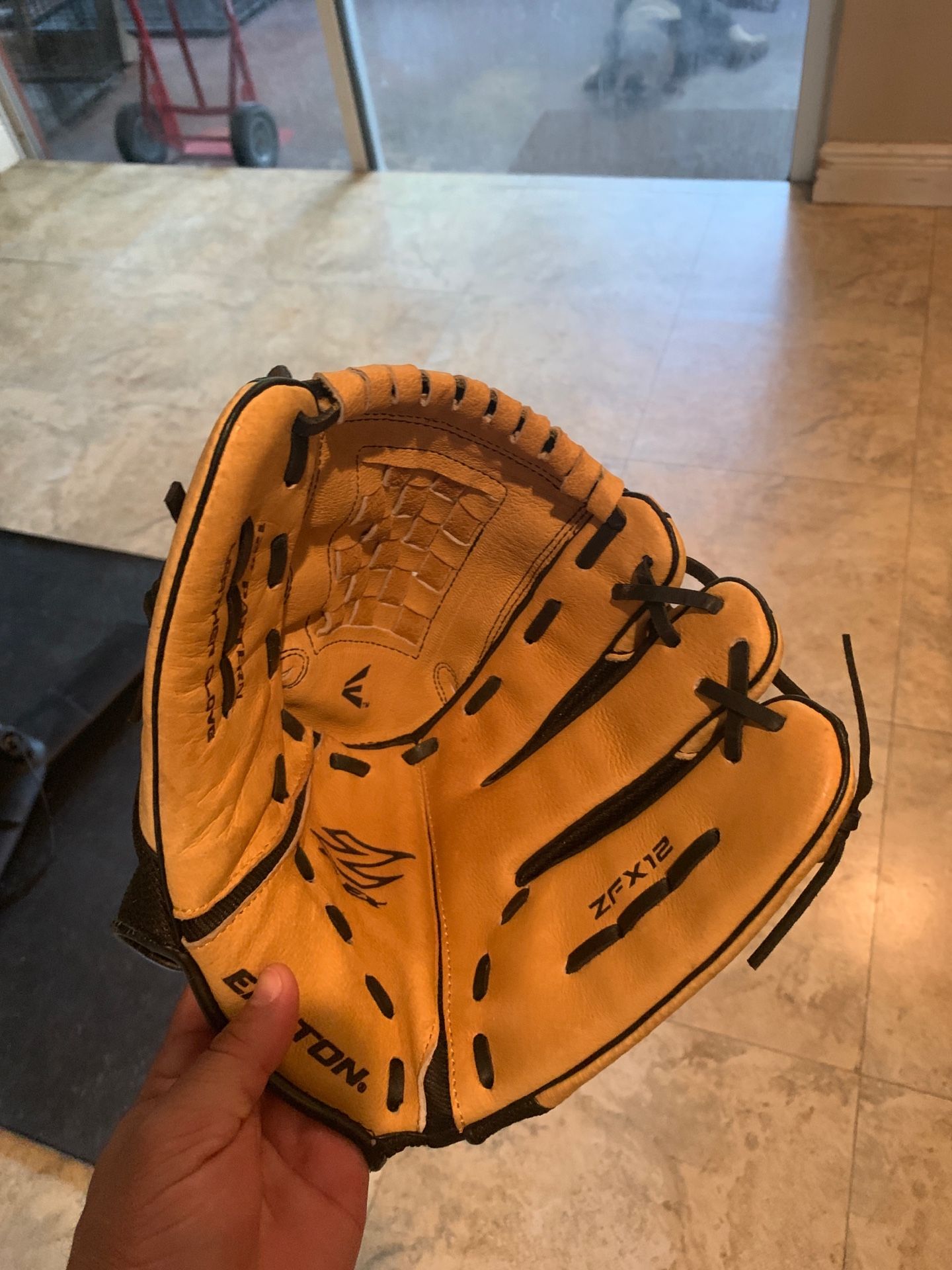 Youth baseball glove Easton