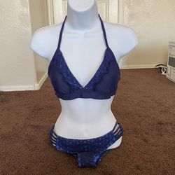 Blue Bikini, Two Piece Swimsuit, Swimwear