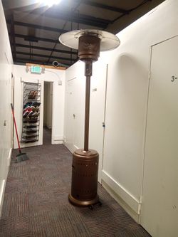 Outdoor propane heater