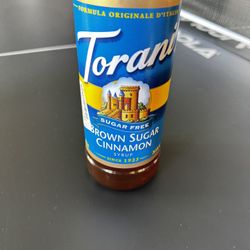 Torani Sugar Free Brown Sugar Cinnamon Syrup