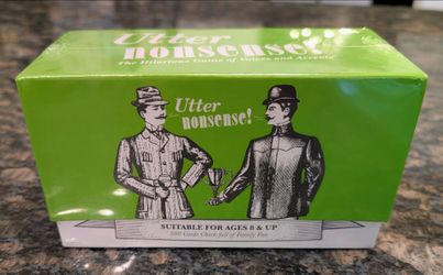BRAND NEW Utter Nonsense! Card Game