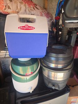 Vintage cooler = All 3 for $18