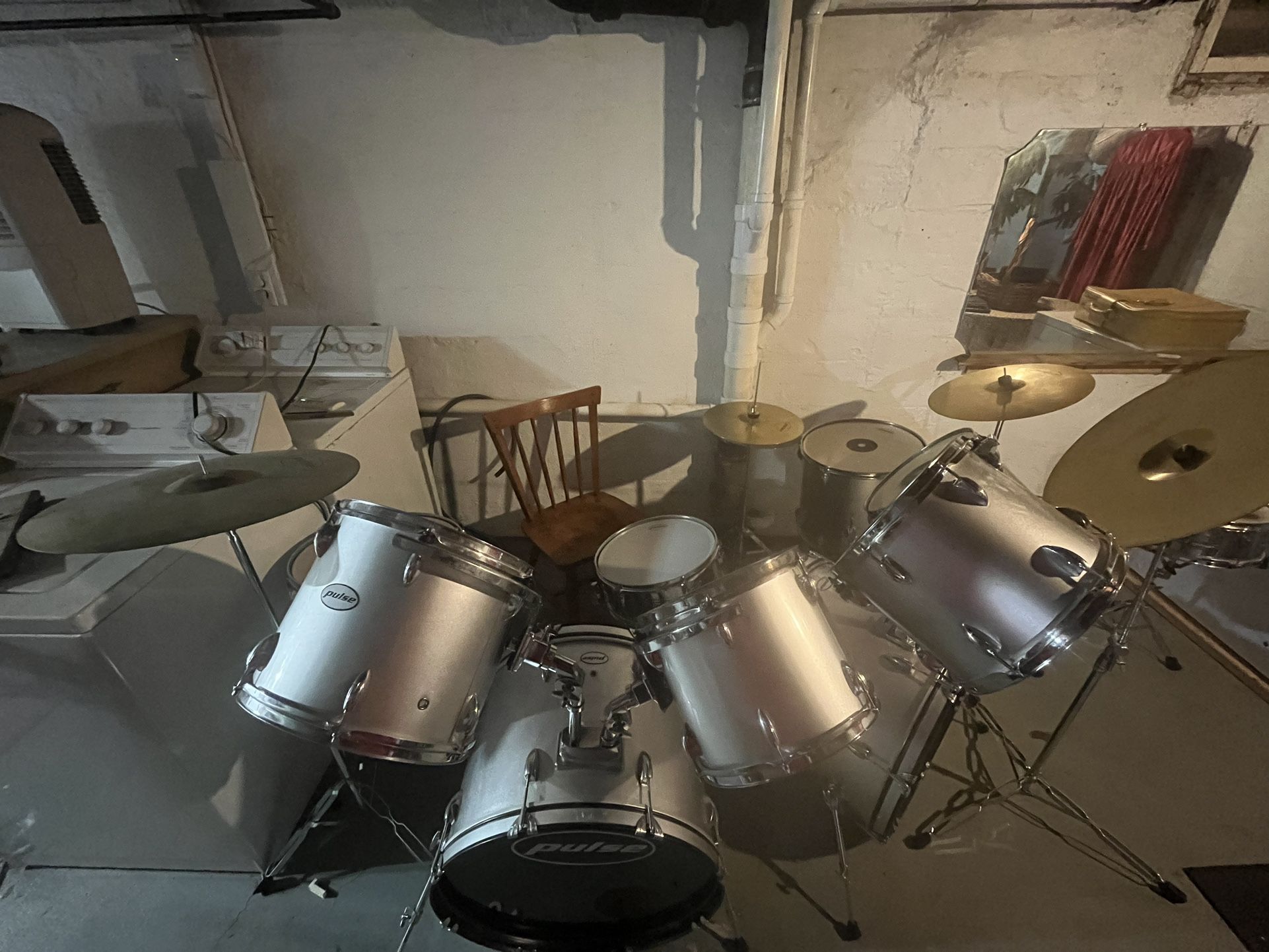 Silver Pulse Drumset 