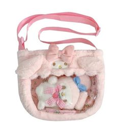 Sanrio Plush Bags With Character Plushie Keychain