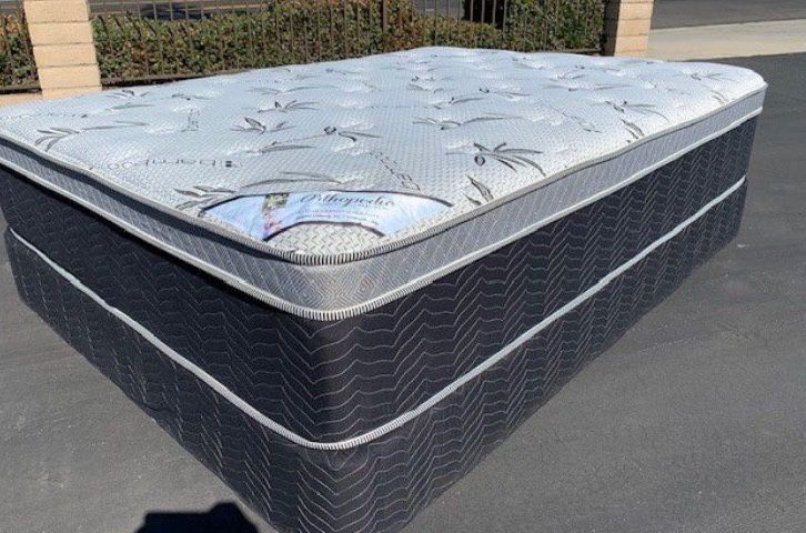 Brand new ,E King,Cal King,Queen,Full And Twin Size Pillow Top Mattress And Box Spring,Prices Are Between $160-$350