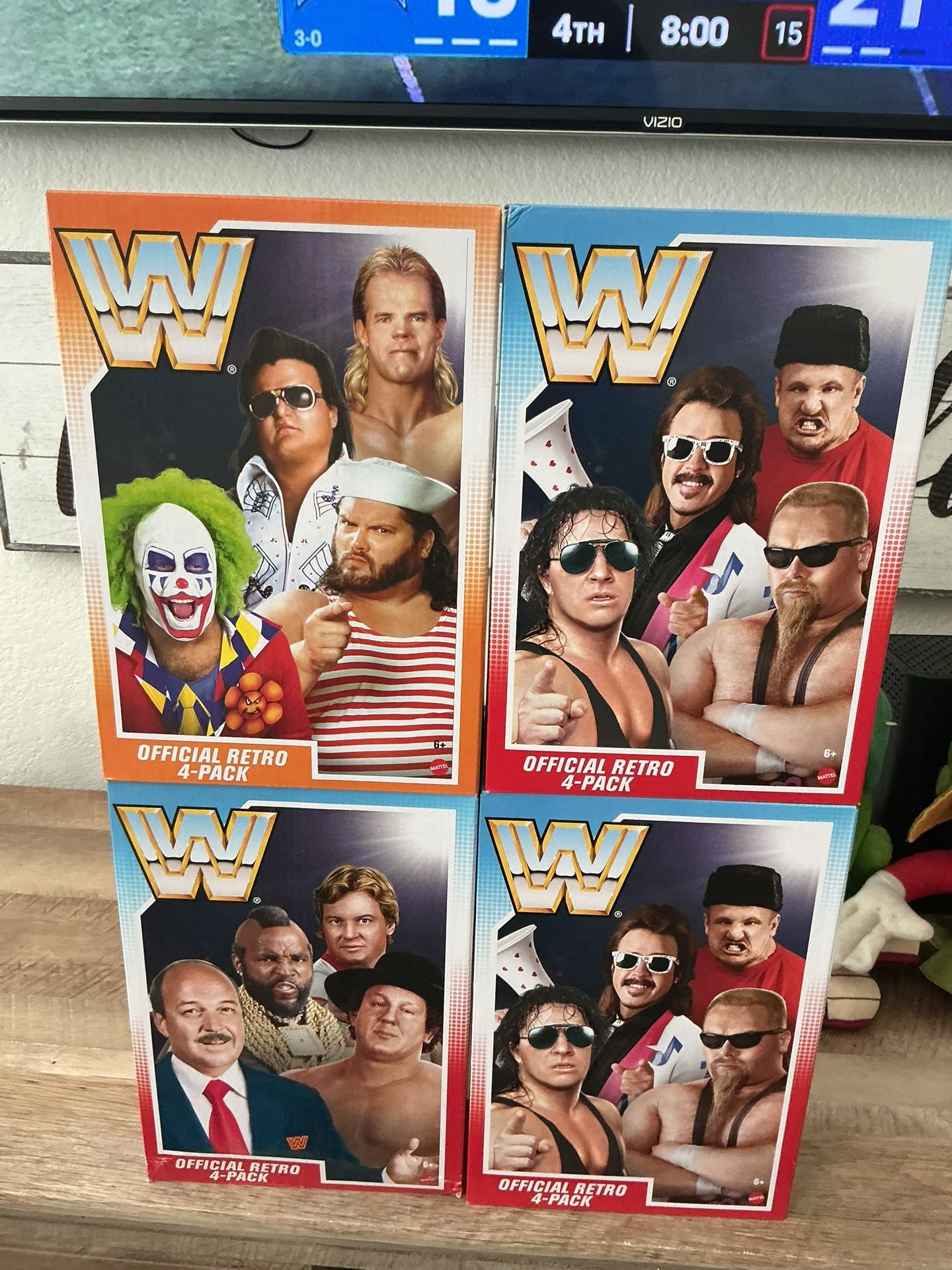 Wwe Retro Four Pack