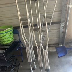 Caring Adults Basic Crutches 