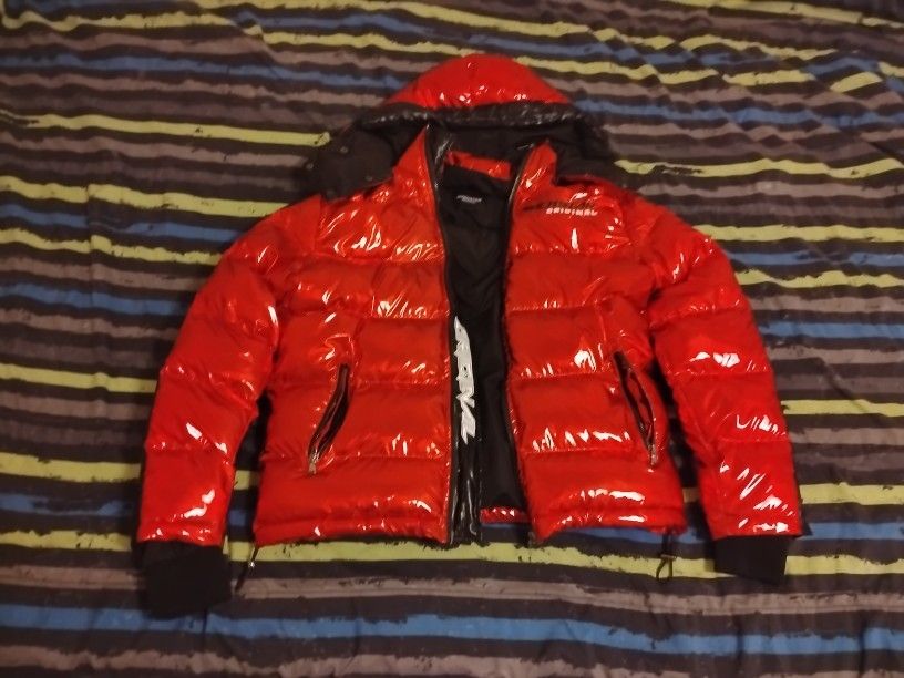 Rockstar Original Metallic Puffer Jacket