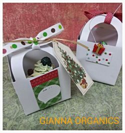 Cupcake soap Christmas gift sets