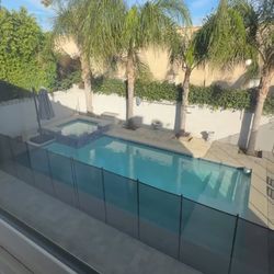 Fence for pool protection