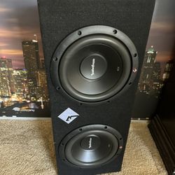 Rockford Fosgate 10 Subwoofers 