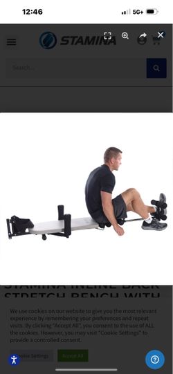 Back Stretch Bench line