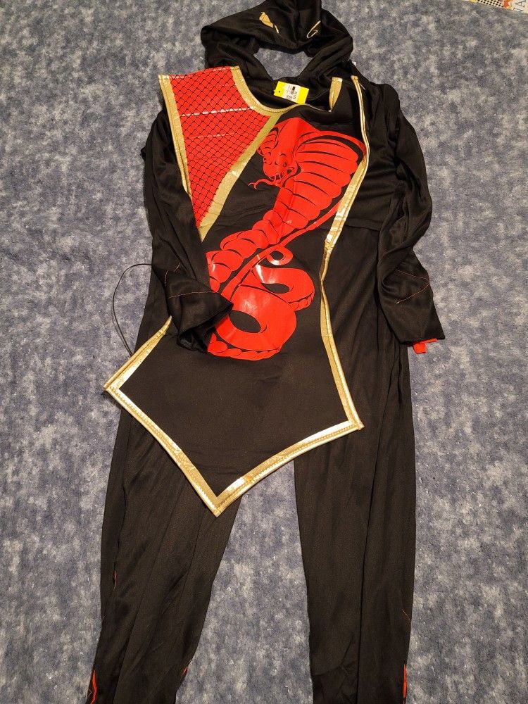NEW Boys Ninja Kids Large Costume
