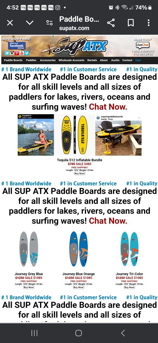 Sup Atx Paddle Boards