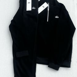 Alo Set Sweatpants , Quarter Zip