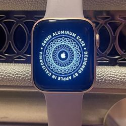 Apple Watch Series 6 44MM Gold Plus Cellular Data Like New With Charger 