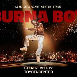 Burna Boy GA Floors Tonight 