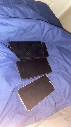 bunch of Older iPhones and one MacBook