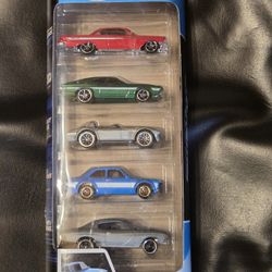 Hot Wheels  Fast & Ferious 5-pack 